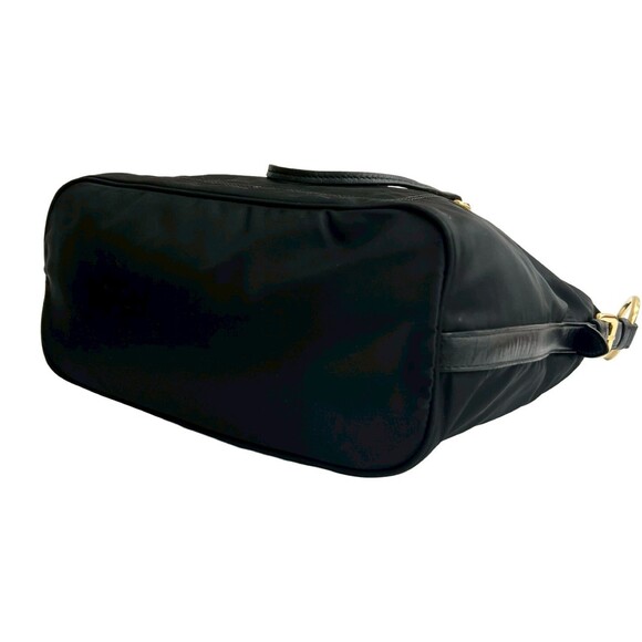 PRADA Black Leather Shoulder Bag - Picture 8 of 10